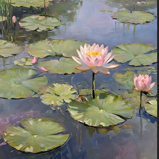 Élményfestés (Tündérrózsák) - Október 4 szombat - 15:00-18:00