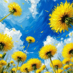 Élményfestés (Virágkoszorú) – Április 7 Kedd – 10:00-13:00